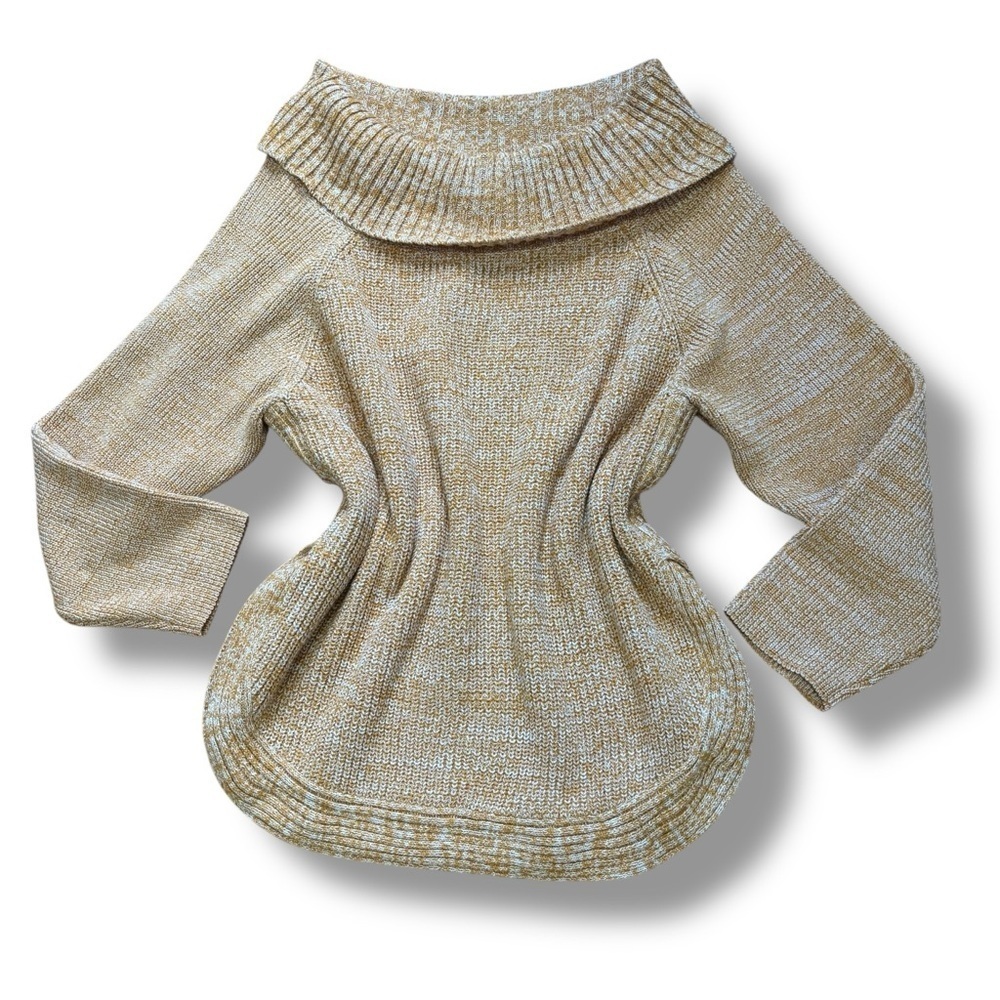 NWT City Chic Yellow Gold Plus Scoop Me Up Off The Shoulder Sweater - Large/20